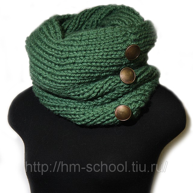 вязание шарф хомут в Самаре