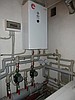 Обвязка котла полипропиленовыми трубами.