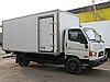 Hyundai HD 78 изотермический фургон с мультитемпературной перегородкой.